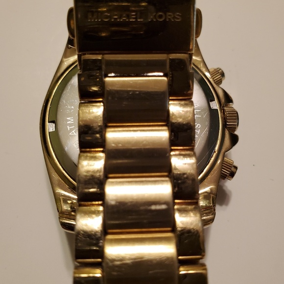 Michael Kors Goldtone Blair Chronograp - Picture 4 of 8